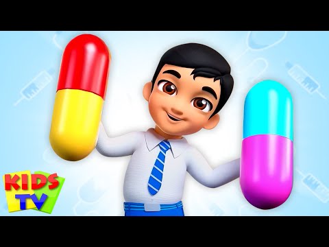 Doctor Doctor Song, डॉक्टर डॉक्टर गीत, Aloo Kachaloo + Golu Molu Cartoon Videos and Baby Rhymes