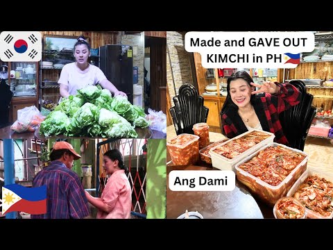 PHILPPINE VLOG (BAGUII FAMILY) I MADE KIMCHI for my neighborhood 🇵🇭🇰🇷