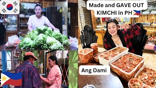 PHILPPINE VLOG (BAGUII FAMILY) I MADE KIMCHI for my neighborhood 🇵🇭🇰🇷
