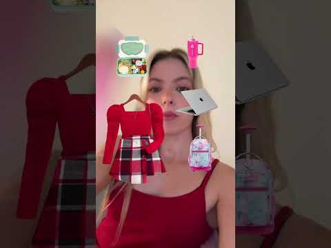 picking best school outfit🤩