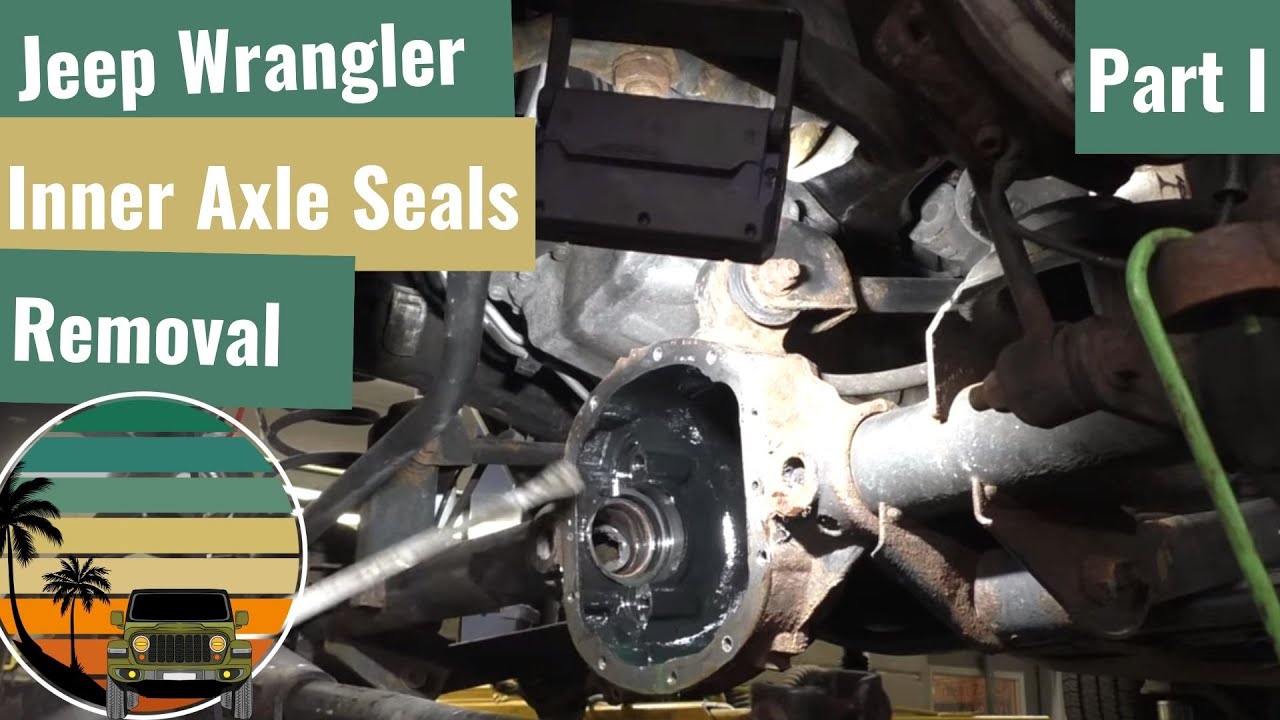 Jeep Wrangler: Front Inner Axle Seals - Part I