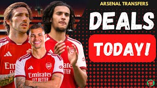 BREAKING ARSENAL TRANSFER NEWS LIVE! Bruno Guimaraes Bid! Tonali, Bouaddi, Scott & More
