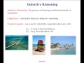 Inductive and Deductive Reasoning Challenge
