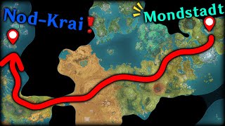 [TIMELAPSE] Walking From Mondstadt to Nod-Krai