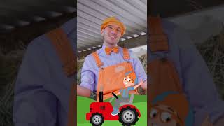 Tractor Time! 🚜 #farm #farmmachines #blippi