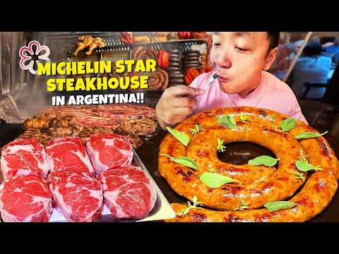 BEST Steak in the WORLD! INSIDE The MOST EXCLUSIVE Michelin Star STEAKHOUSE in Argentina