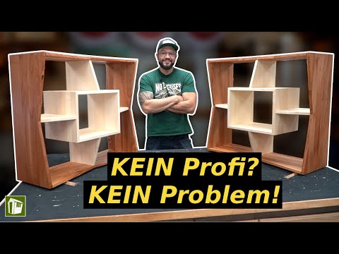 Mit WENIGER Werkzeug BESSERE Möbel bauen! Franks Shed