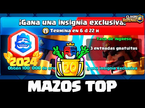 Los MEJORES MAZOS para el DESAFÍO de 20 VICTORIAS Clash Royale Season 66