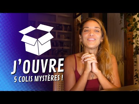 🔻J'OUVRE 5 COLIS MYSTERES FERMES DEPUIS 13 ANS!!!! | Le Corps La Maison L'esprit