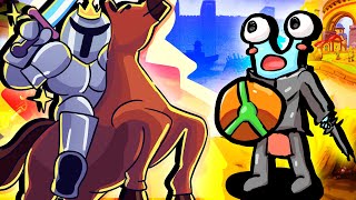 Maudado ist Knappe von dem coolsten Ritter in ganz The Knightling