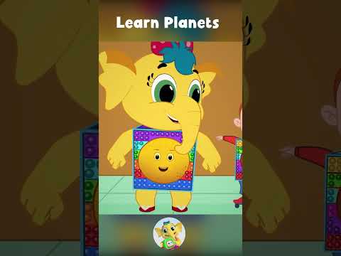 Hey Kids, Meet the Planets! 🌟 #babysongs #shorts #kids
