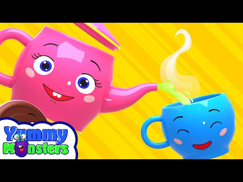 I'm a Little Teapot Song | YummyMonsters Nursery Rhymes & Kids Songs