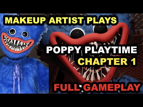 Poppy Playtime Chapter 1 FULL Gameplay | TheFauxChanel Plays | Makeup Artist Gameplay