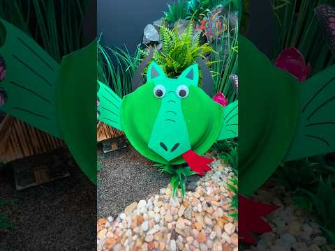How to Make Fun Toys With Paper : DIY Dinosaurs  Cardboard crafts  #Kids #Crafts #DIY #Fun