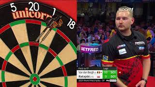 Van den Bergh (8) - Ratajski (13) | World Matchplay- Semi Final #1 | Highlights