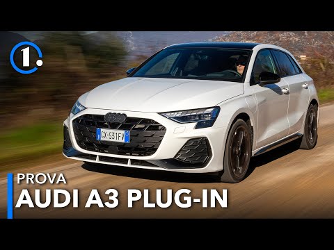 Audi A3 (2025) 🇩🇪 La premium IBRIDA che fa 140 KM in solo ELETTRICO | PROVA