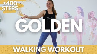 K-Pop Demon Hunters - GOLDEN Walking Workout || Beginners At Home Workouts