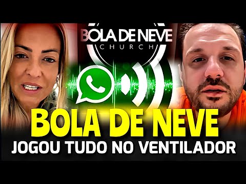 ÁUDIO VAZA e Denise Seixas e Márcio Bieda pode tirar Bola de Neve do Mapa do meio gospel