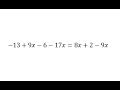 Solving and Verifying Equations