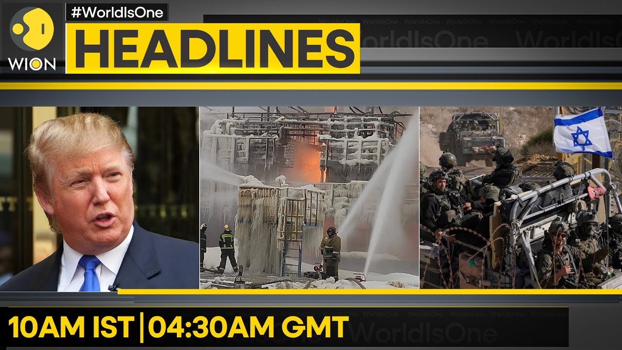 ‘Russia’s Energy Sector Strikes Deliberate’ | Shoot Mystery Drones Down: Trump | WION Headlines