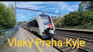 Vlaky Praha-Kyje 20.8.2026