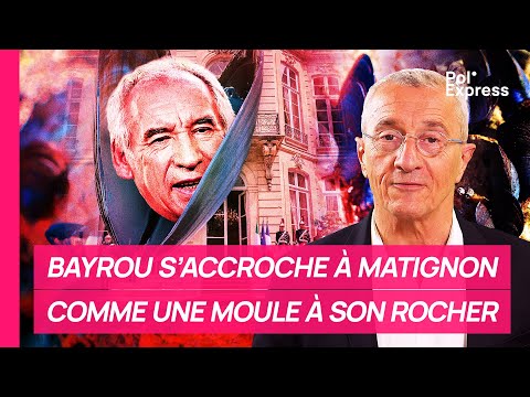 François Bayrou S'ACCROCHE À MATIGNON comme une moule à son rocher (et bonus bagarre à l'Assemblée)