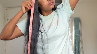 Day 1 of 30 days Hair Regrowth Challenge #haircare #haircareroutine #haircaretips