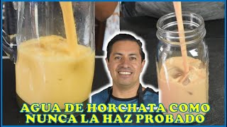 ¡Prepara la horchata más cremosa con este toque secreto!