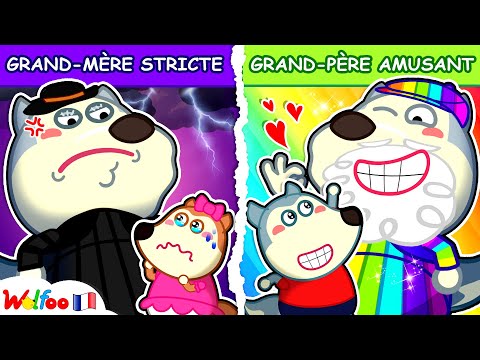 Grand-mère Stricte Contre Grand-père Drôle 👴 Dessin Animé Pour Bébé 🎉 Collection D'épisodes