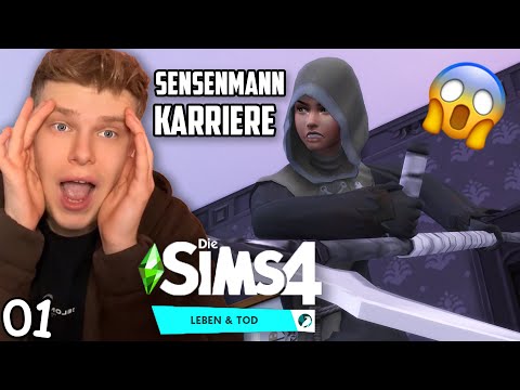 Sensenmann Karriere in SIMS 4 💀 Die Sims 4 Leben & Tod #01 | nytralon