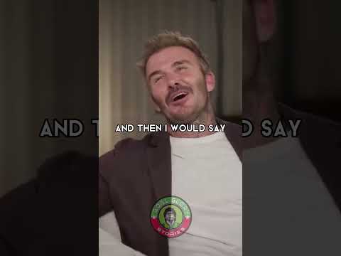 David Beckham Picks His Ultimate Teammates 🔥 #shorts