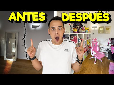 ¡TRANSFORMÉ MI HABITACIÓN POR COMPLETO! QUEDÓ IRRECONOCIBLE