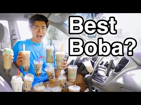 Trying Every Boba Shop In 24 Hours