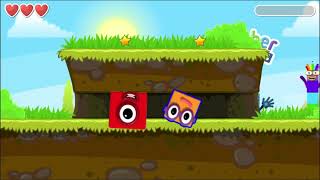 Reed Ball 4 vs Big Number Block Multi Level Fight Part 19