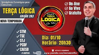 283 -  Terça Lógica Nova Temporada - 1 Outubro as 20:30