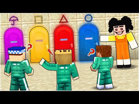 ESRARENGİZ SQUİD GAME OYUNLARINI OYNADIK! 😱 - Minecraft