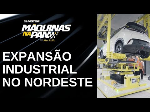 Instalação da fábrica da BYD avança na Bahia | MÁQUINAS NA PAN