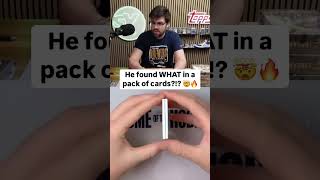 Insane 1/1 baseball card pull! #trending #sportscards #sportscollectibles #baseballcards #shorts