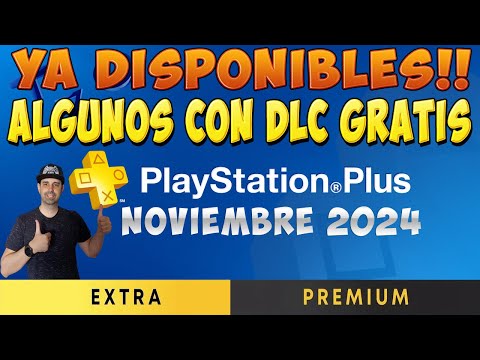 Ya Disponibles y algunos con REGALOS los juegos de PlayStation Plus Extra y Premium PS4 PS5