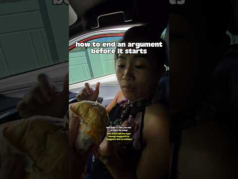Ganyan pala kadali patahimikin ๐ #couple #relatable #funny