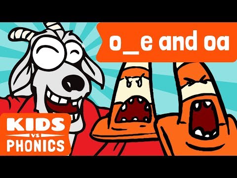 O_E and OA | Similar Sounds | Sounds Alike | How to Read | Made by Kids vs Phonics - YouTube
