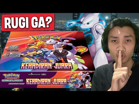 CUAN ATAU RUGI BUKA BOOSTER BOX SET TERBARU POKEMON TCG INDONESIA KEHADIRAN JUARA