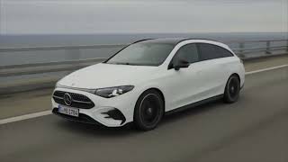 Mercedes Benz CLA 250+ Shooting Brake with EQ technology Driving Video