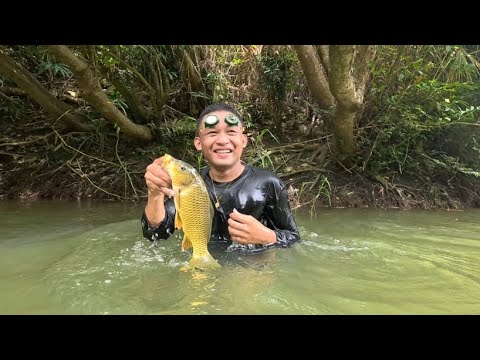 CATCH AND COOK ADVENTURE EPISODE 89 - Madami sanang isda dito kaso hindi pa malinaw ang tubig.