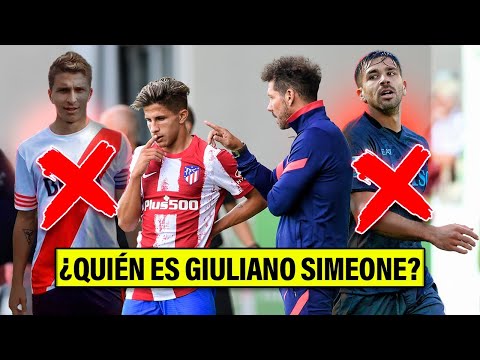 Así es como juega GIULIANO SIMEONE el único HIJO DEL CHOLO que aceptó que sí JUGARA EN SU EQUIPO🤩🏆