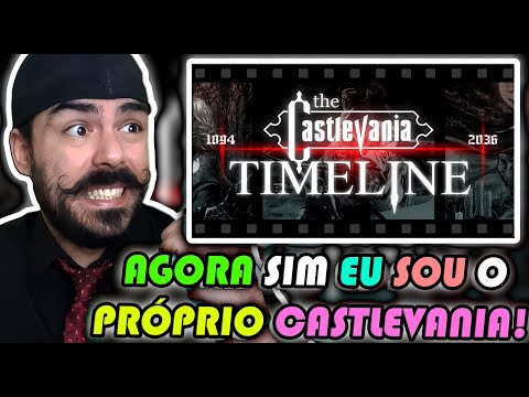 REACT - A Timeline Definitiva de Castlevania ( PARTE 2 ) @Momentanius