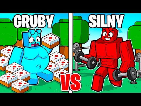 GRUBY LUCZEK vs SILNY PIMPEK w Minecraft!