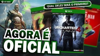 É OFICIAL! MAIS EXCLUSIVOS PLAYSTATION vem PRO XBOX!