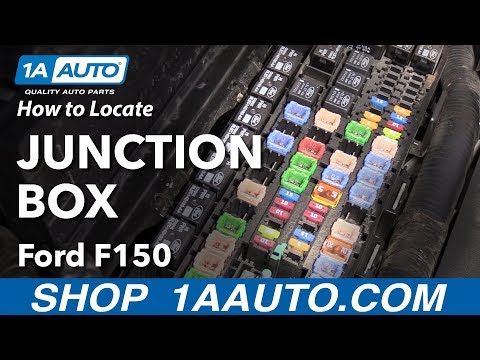 How to Locate Engine Junction Box 09-14 Ford F-150 - YouTube