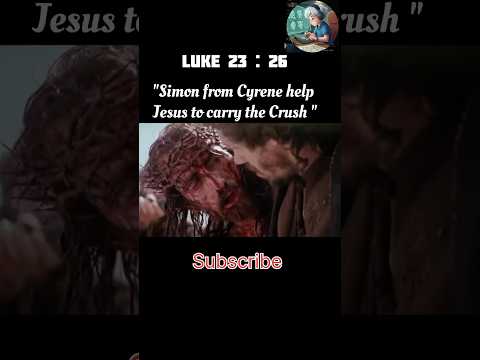"He Carried the Cross for You โ Would You Carry It for Him?" #jesus#bibleverse#faith#gospel